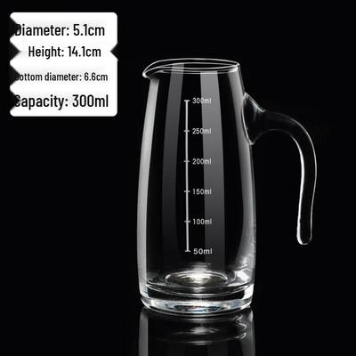 LISM Glass Wine Decanter Set with Handle