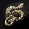 Retro Snake-shaped Exquisite Rattlesnake Badge Small Snake To Prevent Exposure Brooch