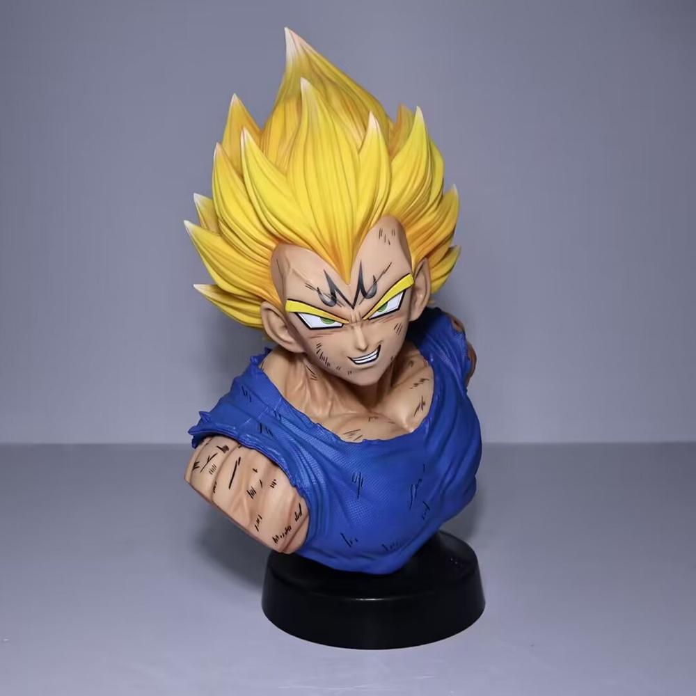36cm Dragon Ball Super Saiyan Vegeta Gk PVC Action Figure Anime Figure Big Size Vegeta Model Toys Collectible Doll Kids Gifts
