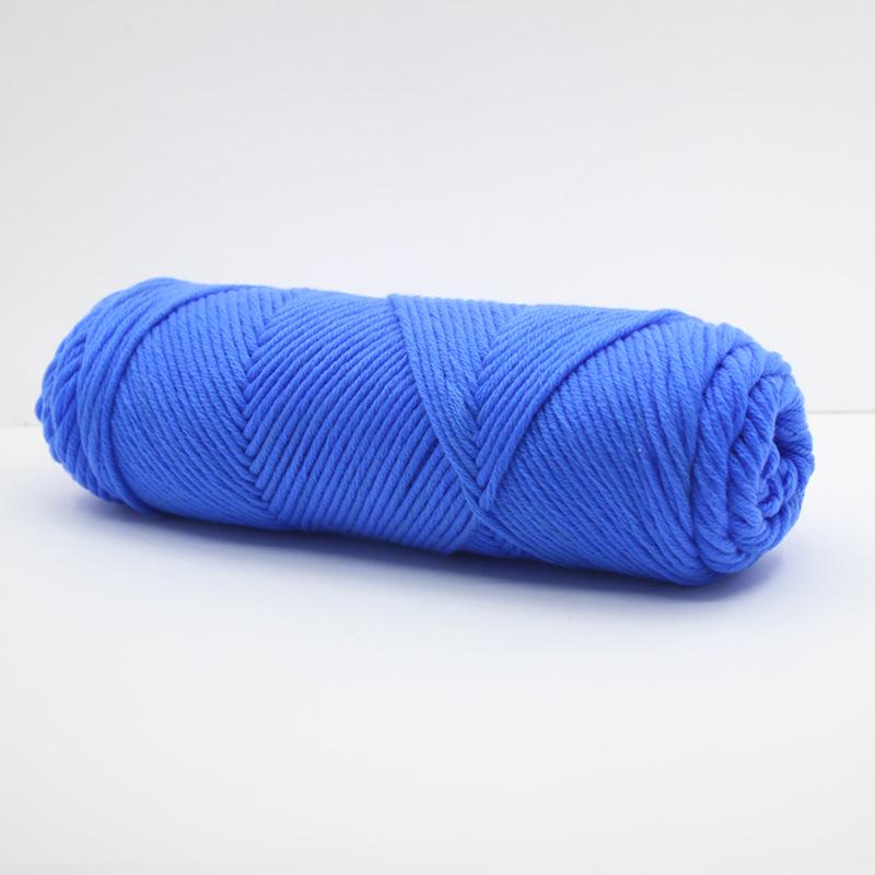 Hand-Knitted Cotton Wool Scarf Yarn for Men & Women, Coarse Wool & Milk Cotton Material, Worsted Crochet.