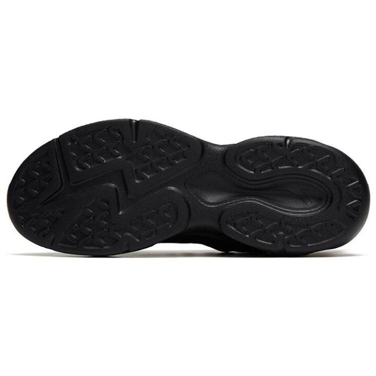 Anta Classic Slip Resistant, Abrasion Resistant, Lightweight Low top Sports Casual Shoes Women's Black 922328815-3