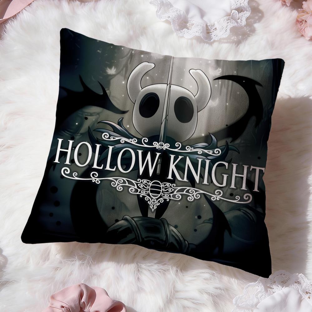 Game H-Hollow KnightS Cushion Cover Premium Comfort Reversible Pillow Cove -Two in One Design for Any Room & Car Interior