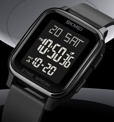 [JULIUS] JULIUS SKMEI Unisex Square Digital Watch 1858