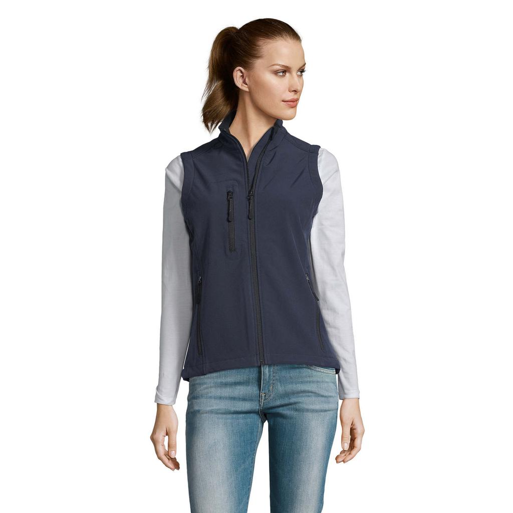 Damen/Damen Rallye Softshell Ärmellose Weste