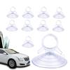 Auto-Saugnapfhaken Sonnenschutz Automobil-Sonnenschutz-Saugnapf Wiederverwendbar Automobil-Zugring Schwalbenschwanz-Saugnapfhaken für Windschutzscheibe