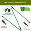 Golf Alignment Sticks 2 Sets Alignment Practice Rods Collapsible 7 Colors Golf Alignment Sticks Golf Swing Training Tools