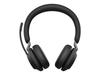 Casque PC - JABRA - Evolve2 65 - Sans Fil - Certifié Microsoft Teams - Noir