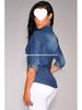 New Arrival: Women's Retro Washed Long-Sleeve Denim Shirt