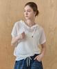 M.GRAF See-Through Mesh Loose Fit Batwing Hooded Knit