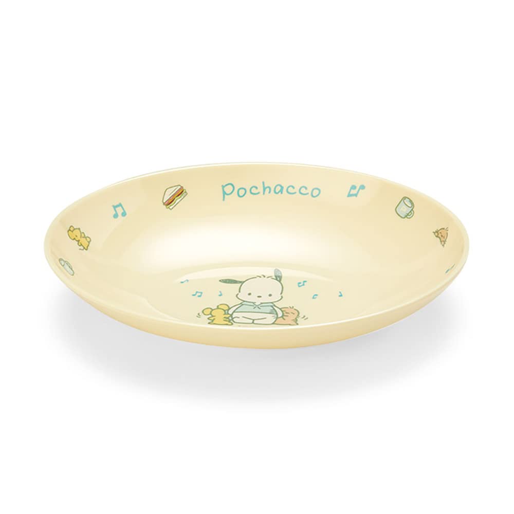 Меламиновая тарелка для карри и пасты Sanrio Pochacco 836745 &