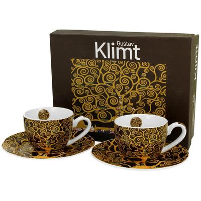 Zestaw 2 Filiżanek Espresso Klimt Tree