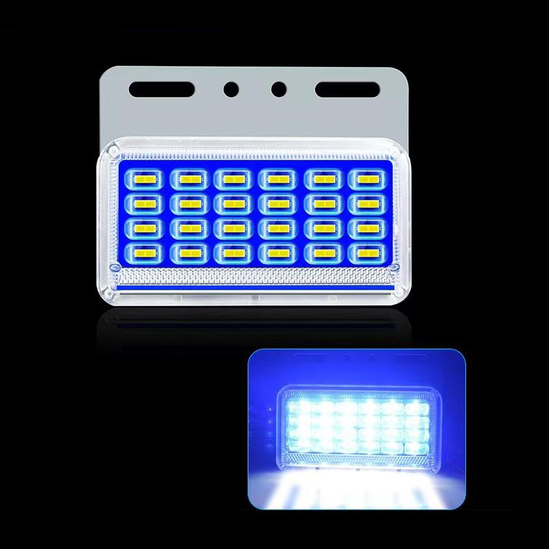 Led Side Light 24V Waterproof For Truck Trailer And Bus Wide Waist Light Suitable For Side Marker And Rear Light Applications