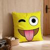 Pillow Case luxurious home office, sofa decorative Multi sized car seat cushions, pillowcases Emoji Personalized