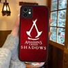 A-Assassin S -Creed Gaming Matte Transparent Phone Cover For IPhone Case 16 15 14 13 12 11 Pro Max X XS Max Plus