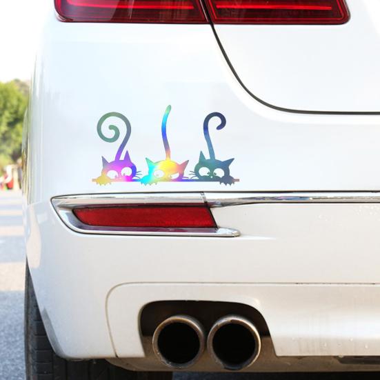 Cute Car Sticker Adorable Wide Use Good Visual Effect