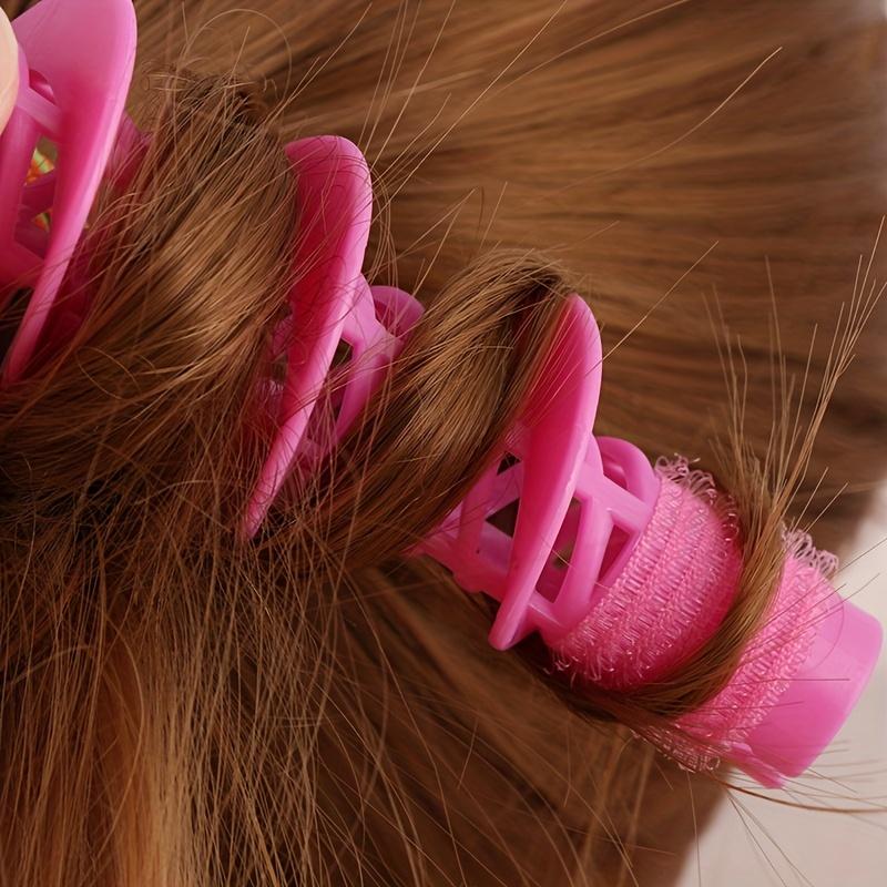 2 Stück selbstklebende Spiral-Lockenwickler zum Selbermachen – Kreieren Sie mit Leichtigkeit gewellte Locken.