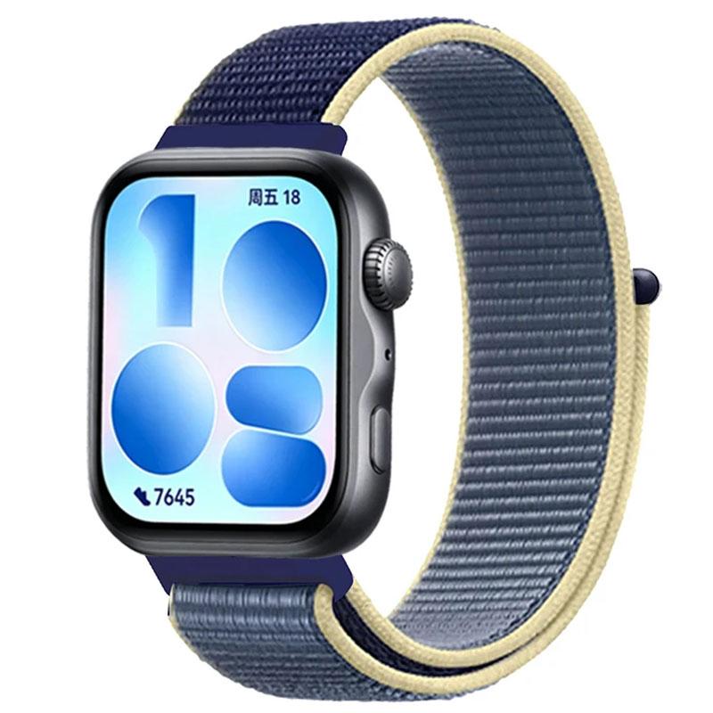 Oficiální 1:1 Nylonový smyčkový řemínek Pro Huawei Watch Fit 5 Pro 4 Pro Sportovní náramek Pás Pro Huawei Watch 5/4/3 Náramkové doplňky