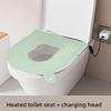 Beheizter Toilettensitz universal U-förmig intelligent konstante Temperatur Toilettensitz Sitz elektrische Heizung Silikon Toilettensitz Sitz