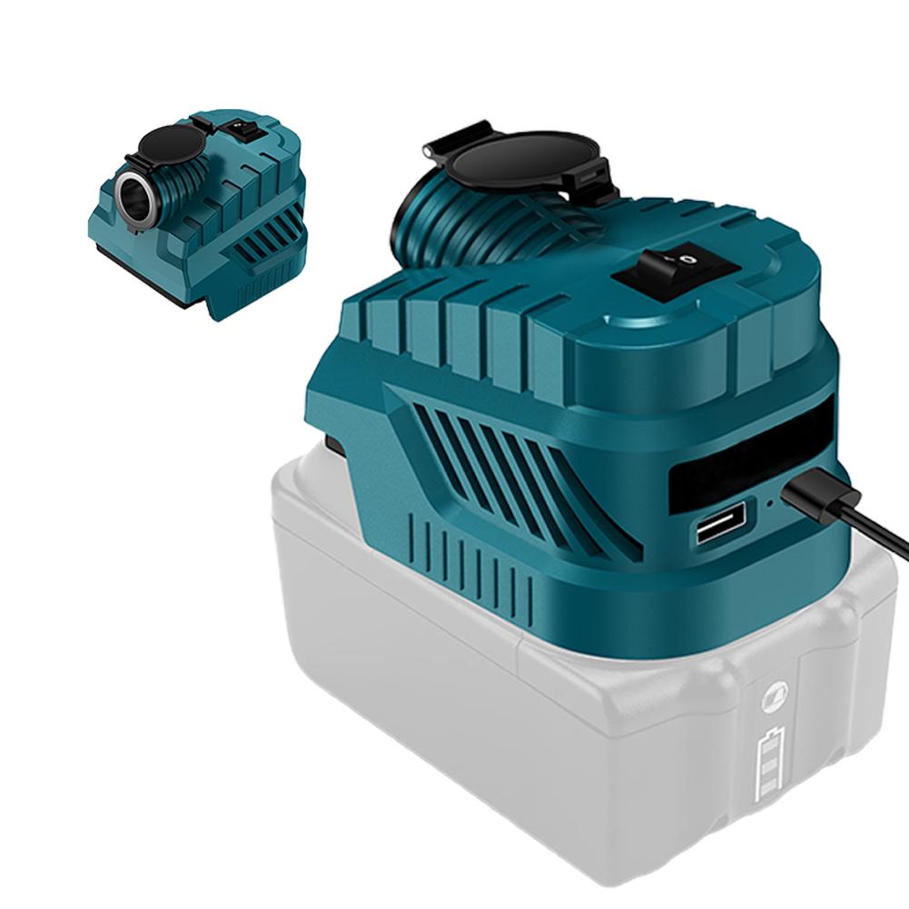 

Понижающий преобразователь 18 В в 12 В для адаптера прикуривателя Makita 18 В, регулятор напряжения, источник питания для автомобильного/транспортного средства холодильника синий