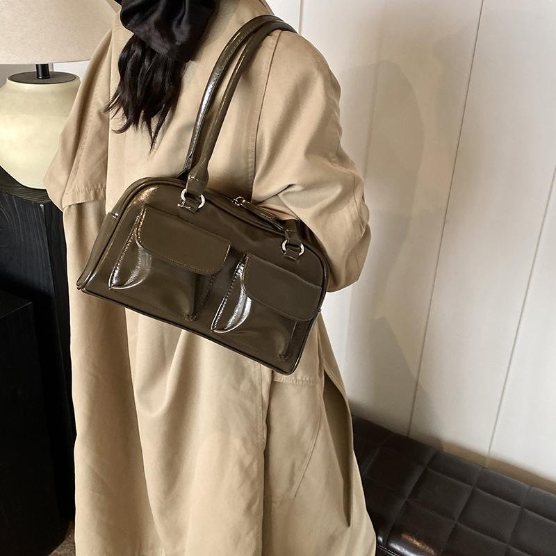 Niche Design Underarm Bag Women's 2025 New Retro Large-capacity Shoulder Bag Premium Commuter Handbag