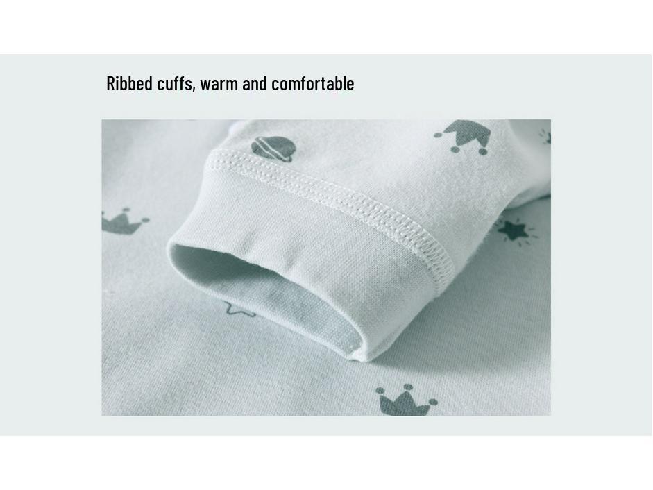 Cutie Cadou pentru Nou-născut: Set Haine Bebeluş Bumbac Pur Toamnă/Iarnă pentru Băieţi & Fete