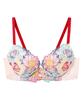 And Material Skin Wire Reduces Discomfort from Smooths the Back and Summer Bra BLH304 OC C70 [Amphi] Bra, Sweat-absorbing Quick-drying (cup Side,