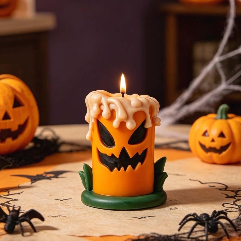 DIY Halloween Ornament Mold Silicone Epoxy Resin Plaster Mold Candle Wax Mold Beginner Friendly