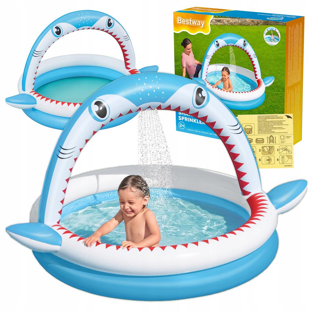 [PACZA] Inflatable Pool with Sprinkler Bestway 53157 K316