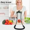 Phone Holder for Bed, Upgraded Neck Phone Holder Lazy Phones Stand 360°Rotation Gooseneck Phone Support Hands Free