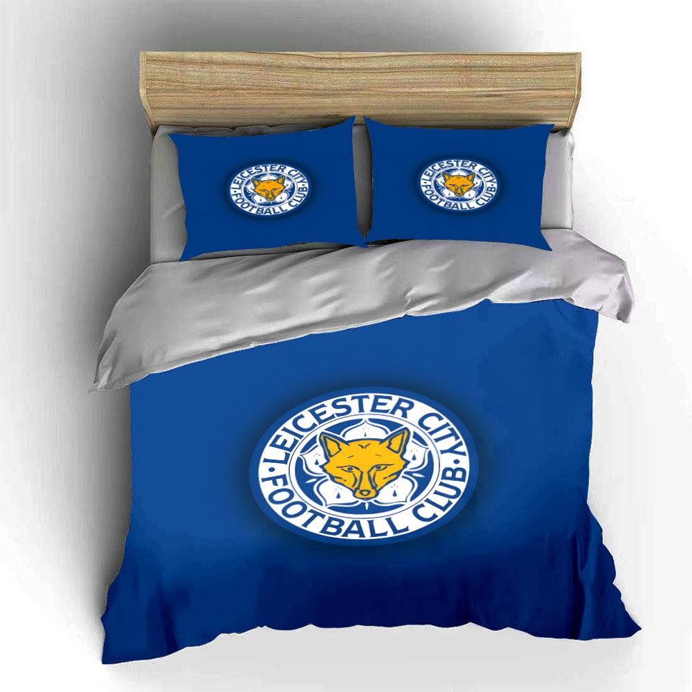 Fox emblem, Leicester City. Bedding sets Duvet cover sets Duvet covers Pillowcases(1*Duvet Cover 2*Pillowcases without duvet insert)
