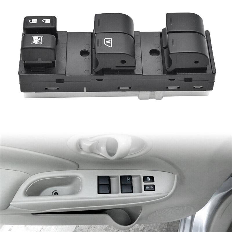 NEW-25401-3AW0A Power Window Switch For Nissan Sunny N17 2009-2014 Driver Side Parts Accessories