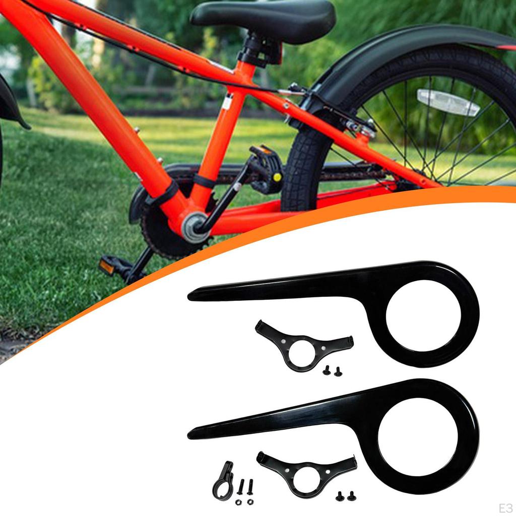 Bike Chain Cover Protector Easy Installation Part Case Guard for Bicycling Riding Commute