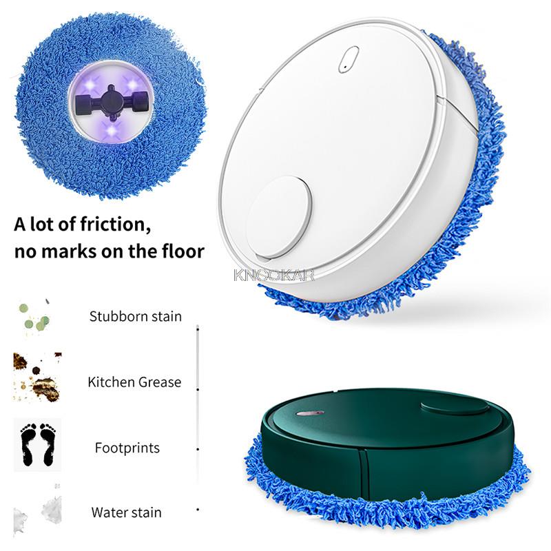 Automatischer Wischroboter, trocken und nass, 2-in-1-Reinigungsroboter, intelligente Bodenstaubentfernung, Heimreinigungsmaschine