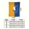 Mansfield Town Fc Wall Tapestry Aesthetic Wall Hanging Printed Fabric Blanket Decorative Tapestries For Bedroom Living Room Home Decor