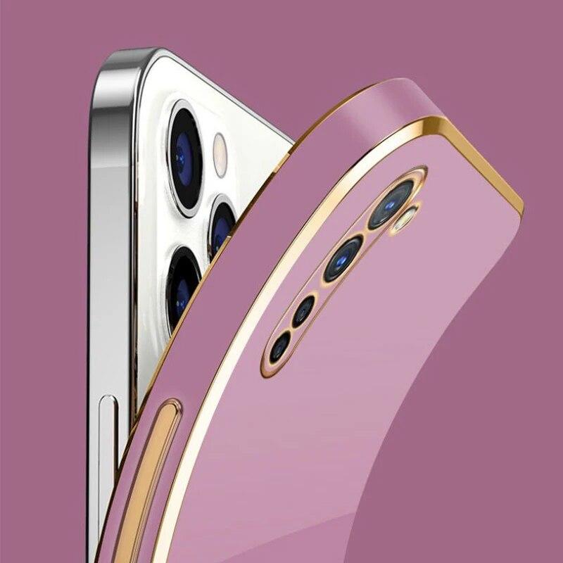 Dla OPPO Znajdź X2 Lite etui Oppo reno3 5G etui na telefon CPH2005 luksusowe kwadratowe poszycie odporne na wstrząsy silikonowe etui na tył reno 3 5G
