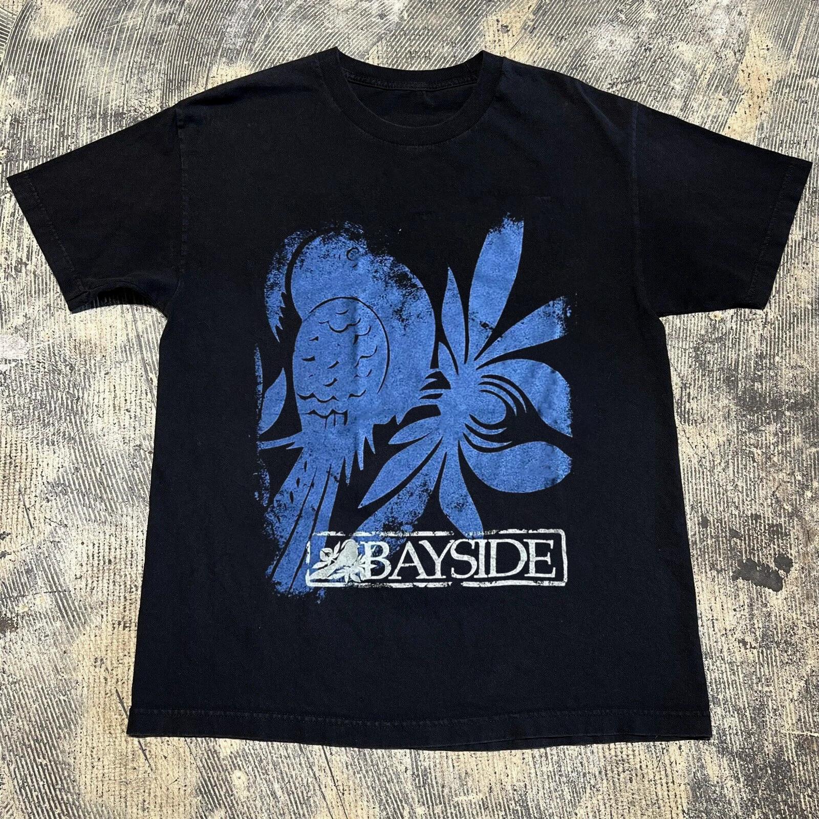 

BAYSIDE Band Gift Fans Black All Size Unisex Shirt Go193 5XL різнокольоровий
