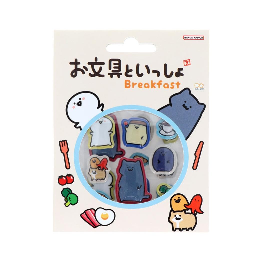 

Stationery Stationery Goods Stickers Puffy Western Food S8814082 Sun-Star