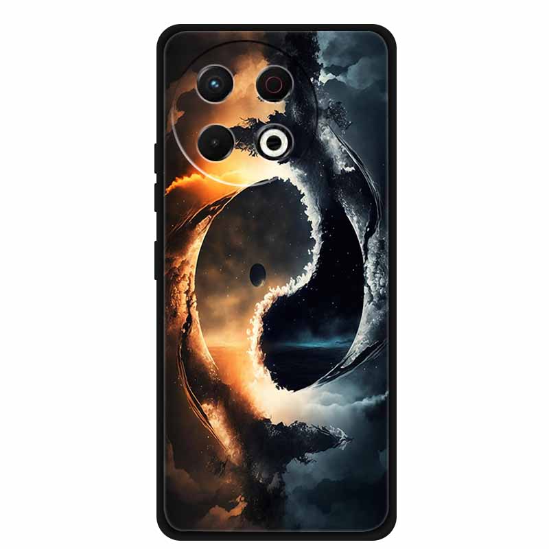 For Tecno Spark 30 Pro Phone Case 30Pro Coque Black Silicone Soft Back Cover Case For Tecno Spark30 Pro 4G Case Protective Shell