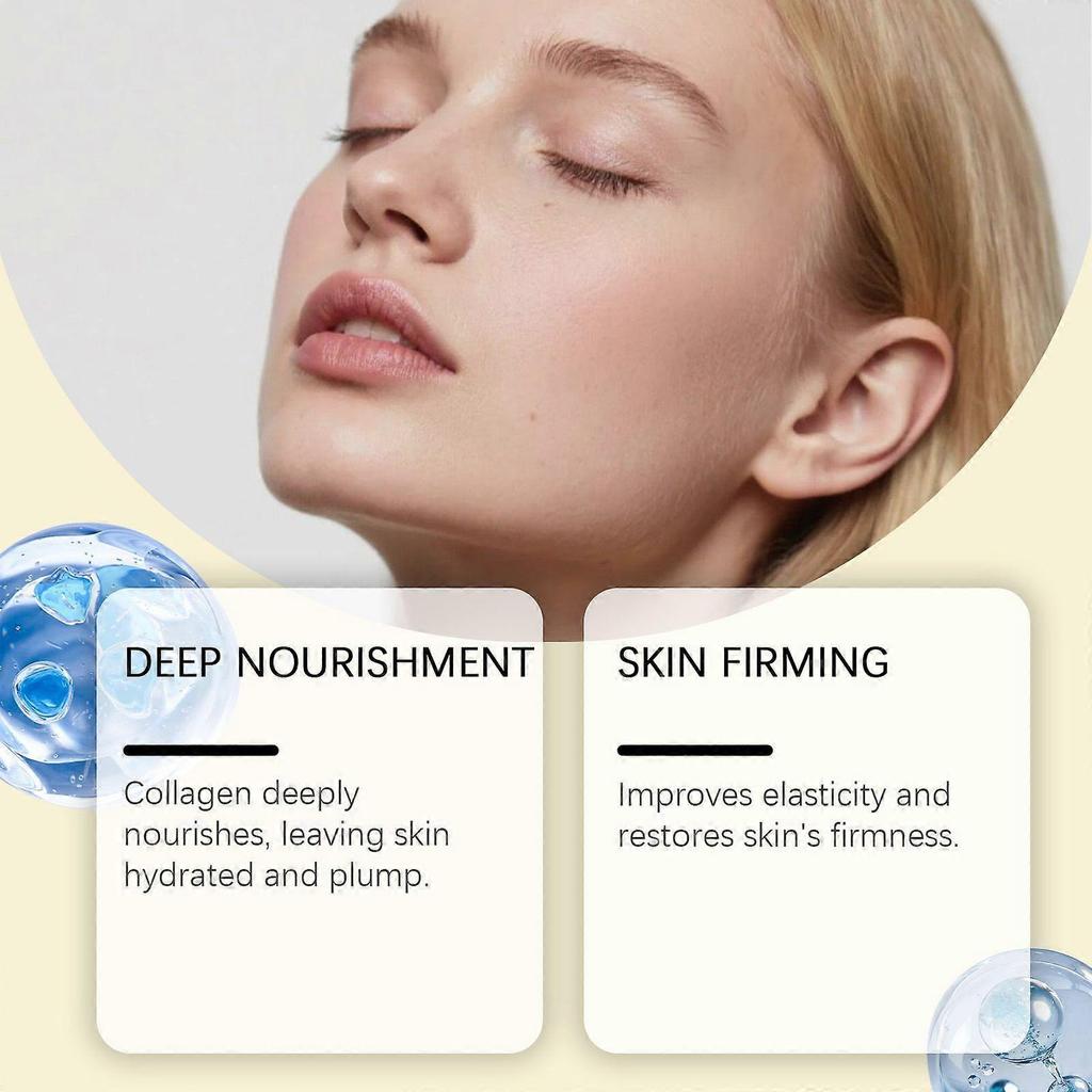 Amz Collagen Hydrating Mask Nourishes, Locks In Skin Moisture, Softens, Brightens, And Keeps Skin Hydrated And Moisturized