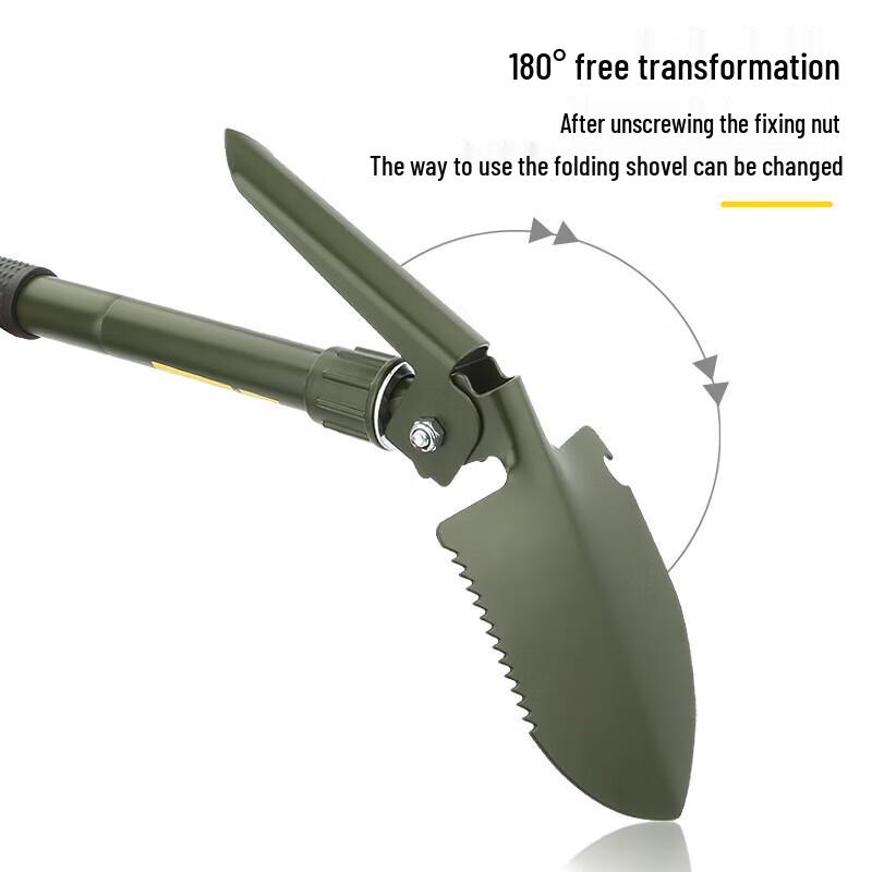 Bosi 16-inch Multi-tool Folding Shovel CN plug (adapter included)