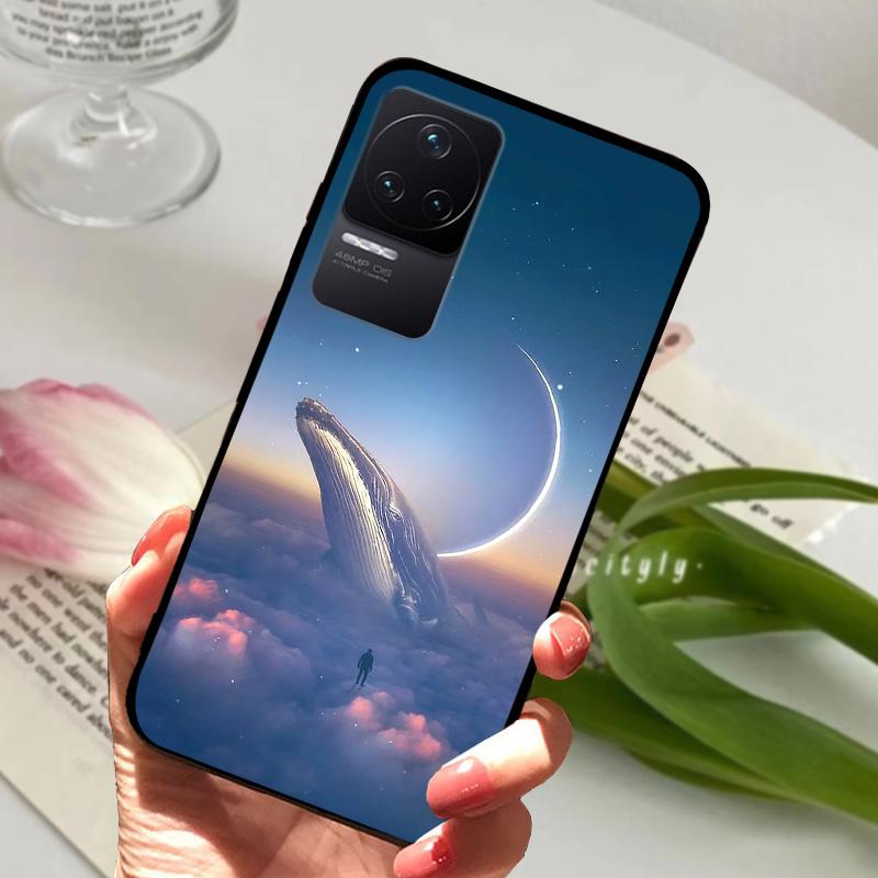 For Redmi K50 Pro Case K 50 5G TPU Soft Silicone Phone Covers For Xiaomi Redmi K50 Ultra Shockproof Bumper Fundas Cute Animal