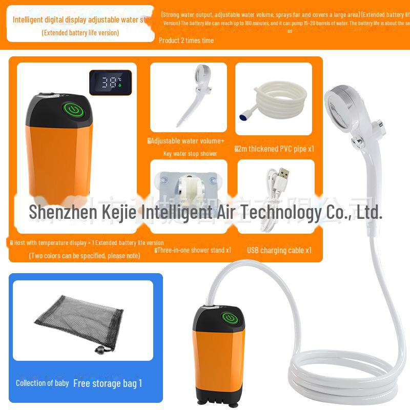 Portable Electric Shower for Outdoor & Dorm Use