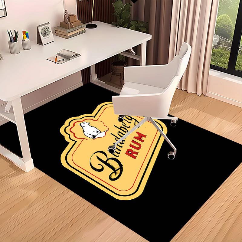 RUM B-Bundaberg Printed Absorbent Washable Carpet, Non-Slip Bathroom Mats, Kitchen Rugs, Yoga Mat,Living Room Entrance, Camping Picnic Rugs