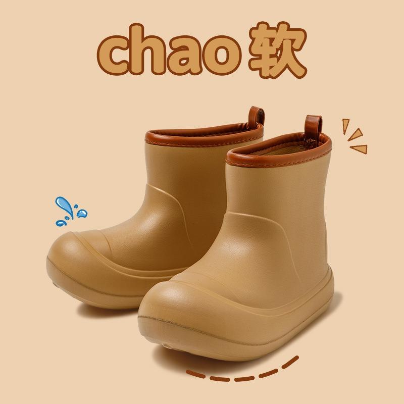 

Женские весенние уличные модные резиновые сапоги на толстой подошве, комбинированные, конфетных цветов, четырехсезонные, с высоким голенищем. 40-41