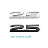 2.0 2.5 digital car stickers for Mazda tail rear trunk modification accessories displacement number body side decorative decals pbhsg