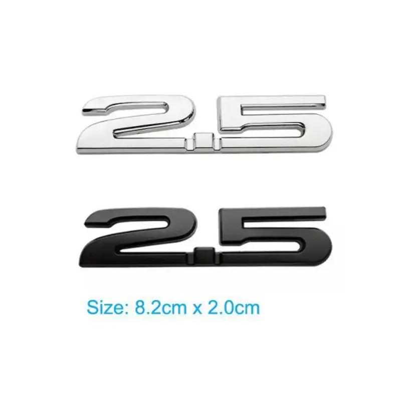 2.0 2.5 digital car stickers for Mazda tail rear trunk modification accessories displacement number body side decorative decals pbhsg