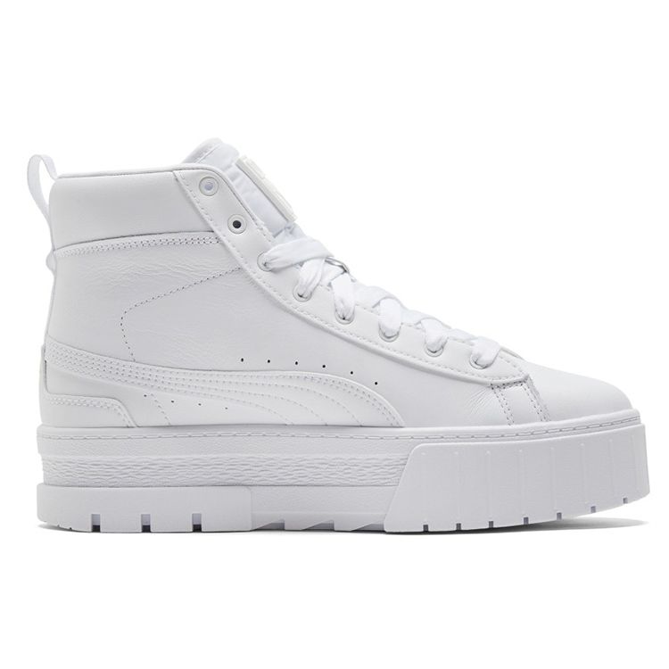 Puma  Mayze Mid Triple White Women Sneakers 381170-01