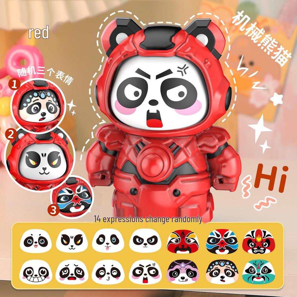 Sichuan Opera Panda Face-Changing Plush Toy Souvenir