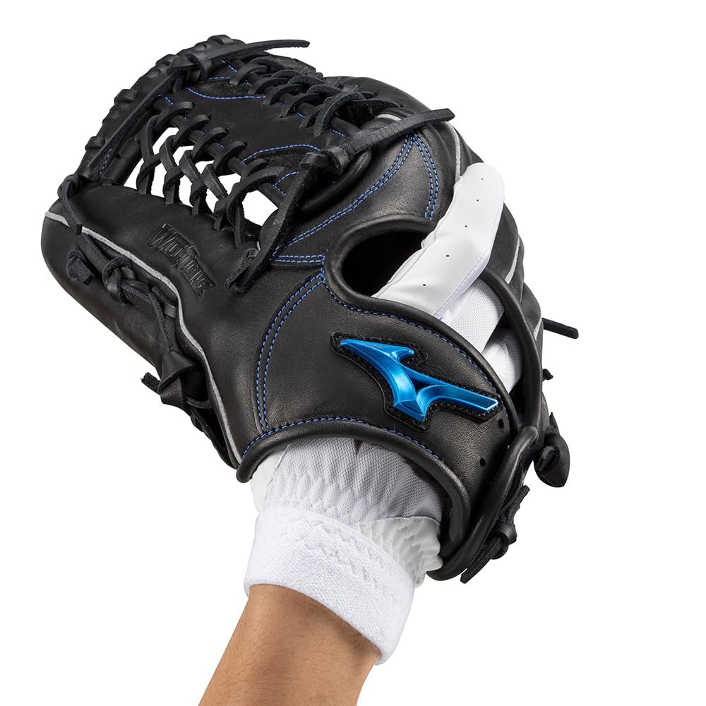 Mizuno High School Baseball Rules JL White X White Baseball/Softball Gloves, Junior, Right-Handed, Compliant, 1EJEY321, Size,