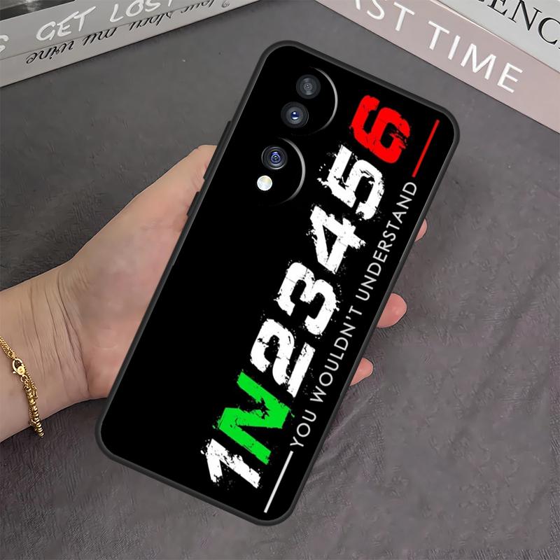 Motorcycle Gear Case For Honor X8a X9a X6a X7a X7 X8 X9 X9b X8b Honor 10 50 70 90 Lite Magic 5 6 Pro Cover